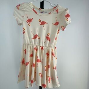 Dot Dot Smile flamingo dress size 12-24 months New with tags